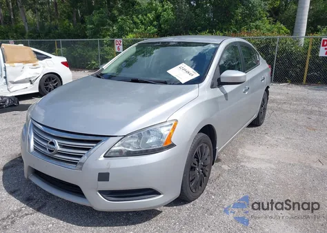 2015 Nissan Sentra S z USA, uszkodzony, nr VIN 3N1AB7AP1FY315541